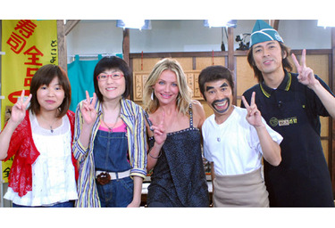 やべっち寿司 でキャメロンが熱烈ラブコール ナイナイがハリウッド進出 Cinemacafe Net