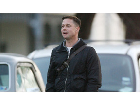 ブラピの新作がテキサスでクランク・イン。新しいヘアスタイルも披露 画像