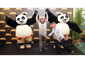 『カンフー・パンダ』の師弟コンビがヨーロッパ・プロモーション中 画像