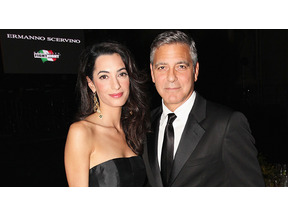 ジョージ・クルーニー＆アマル・アラムディン夫妻、ヴェネチア市役所で人前結婚式 画像