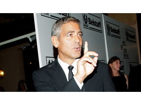 ブラピとジョージ・クルーニーが映画祭前のヴェネチアでチャリティ・イベントに参加 画像