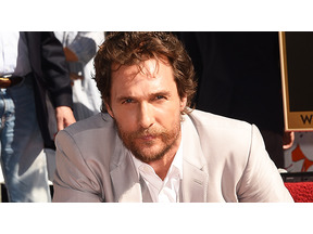 マシュー・マコノヒー、ハリウッドの殿堂入りを果たす 画像