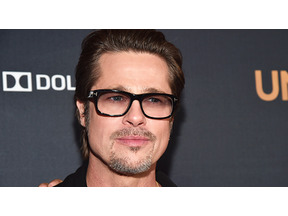 ブラッド・ピット、子どもたちを連れてアンジー欠席のプレミアに出席 画像