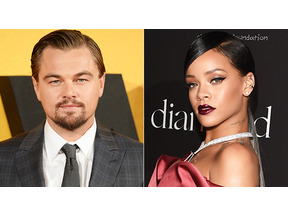 レオナルド・ディカプリオ、パーティでリアーナと急接近？ 画像