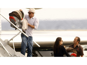 ブランジェリーナ一家、一週間足らずの滞米を終えて南仏のわが家へ 画像