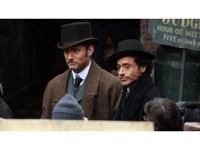 ジュード・ロウもセットに登場　撮影順調なロバート・ダウニーJr.のホームズ映画 画像