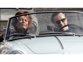 大女優のオーラにタジタジ？　デイ＝ルイス、ローマでソフィア・ローレンと共演 画像