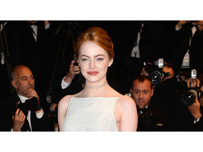 【カンヌ国際映画祭】エマ・ストーン、レッドカーペット登場！会見ではウディ節炸裂 画像