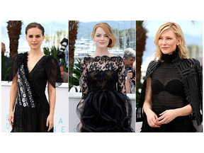 【カンヌ国際映画祭】決め手は黒の“透け感”！ カンヌを彩ったセレブたち＜海外編＞ 画像