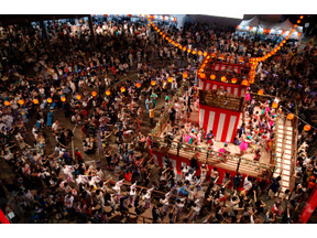 「六本木ヒルズ盆踊り2015」が過去最大規模で開催！ グルメなキッチンカーも登場 画像