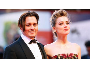 ジョニー・デップ＆アンバー・ハード夫妻、ヴェネチア国際映画祭に登場 画像