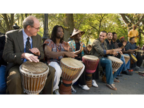 幸せのきっかけはここにもvol.1　アフリカンドラムのリズムにも『扉をたたく人』 画像