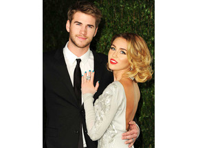 マイリー・サイラス、リアム・ヘムズワースと再び婚約 画像