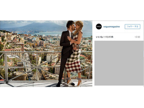 ゼイン＆ジジ、「VOGUE」誌で映画のワンシーンみたいなカップルショットを披露 画像