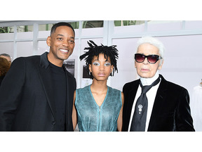 ウィル・スミス父娘、「シャネル」オートクチュール・コレクションに出席 画像