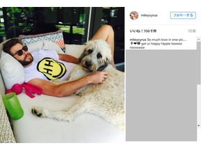 マイリー・サイラス、リアム・ヘムズワースとの復縁をやっと公に 画像