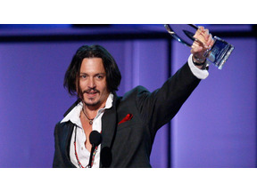 ピープルズ・チョイス賞がジョニー・デップに、ゼロ年代のお気に入り俳優のお墨付き 画像