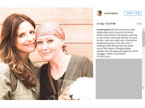 乳がんで闘病中のシャナン・ドハーティ、サラ・ミシェル・ゲラーのインスタに登場 画像