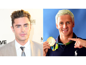 Z・エフロン、新作の役柄が話題の水泳選手ライアン・ロクテ似？ 画像