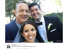 トム・ハンクス、セントラルパークで“ウェンディングクラッシャー”に!? 画像