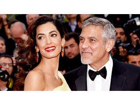 ジョージ・クルーニー、妻アマルと結婚2周年記念を祝う 画像