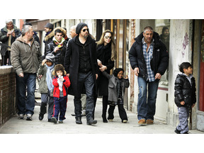 ブランジェリーナ家は水の都を満喫 冬の寒さをものともせずに子連れで水上タクシーに 画像