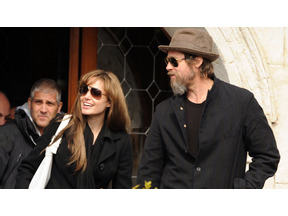 来日中のジョニーの留守宅に、ブランジェリーナ家が訪問 画像