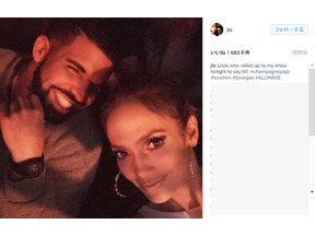 ジェニファー・ロペス＆ドレイク、新ロマンス発覚？ 画像