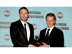 マット・デイモンにアメリカン・シネマテーク・アワード 盟友B・アフレックが手渡す 画像