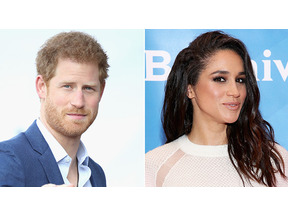 メーガン・マークル、ヘンリー王子と初めて公の場に 画像