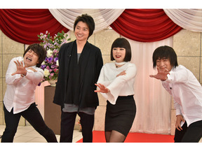 藤原竜也、ブルゾンちえみと“決め顔”！「ぐるぐるナインティナイン」 画像