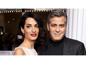 ジョージ＆アマル・クルーニー夫妻、双子の男の子はジョージそっくり？ 画像