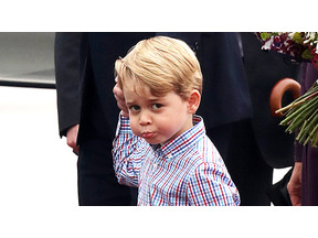 ジョージ王子、かわいらしさ発揮！ポーランド・ドイツ訪問ツアー初日 画像