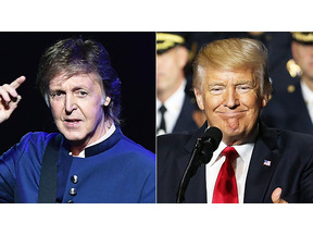 ポール・マッカートニー、新曲でトランプ大統領を批判!? 画像