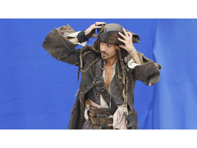 ジョニー・デップはパイレーツ・オブ・ロンドン？　毎日ヨットで撮影所通い 画像