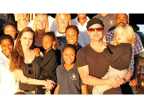 ブランジェリーナ、シャイロの誕生地・ナミビアの自然保護区に200万ドルを寄付 画像