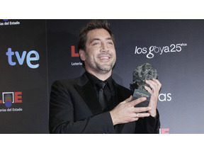 ハビエル・バルデム、ゴヤ賞主演男優賞受賞で、賞を妻ペネロペ・クルスと愛息に捧げる 画像