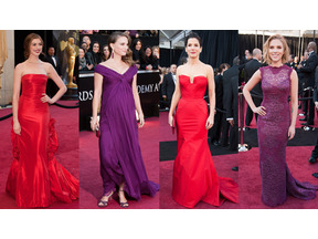 【アカデミー賞】レッドカーペットファッションチェック！　〜レッド＆パープル編〜 画像