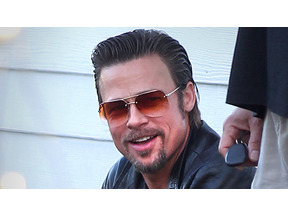 ブラピ、アメリカでの拠点・ニューオリンズにて最新作を撮影中 画像