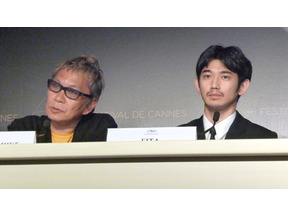 【カンヌレポート７】瑛太、初カンヌに緊張　監督は時代劇に3D起用理由を説明 画像