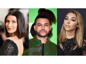 ザ・ウィークエンドの本命はベラ・ハディッドか、J・ビーバーの元カノか!? 画像