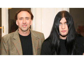 ニコラス・ケイジの息子が路上で暴れ、病院に収容される 画像