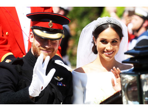 ヘンリー王子とメーガン・マークルが結婚！世界が感動に包まれた結婚式 画像