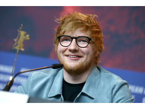 エド・シーラン、愛猫のインスタグラムを開設 画像