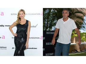 ジョージ・クルーニー、元プロレスラーのブロンド美女と交際のうわさ 画像