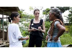 アンジー、サラエボ名誉市民となった喜びをビデオ・メッセージで伝える 画像