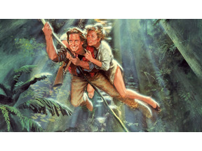 マイケル・ダグラス製作＆主演『ロマンシング・ストーン 秘宝の谷』午後ローで放送 画像