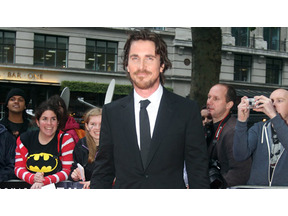 C・ベイル、『ダークナイト』プレミアでロンドンに赴くも滞在時間はわずか3時間半 画像