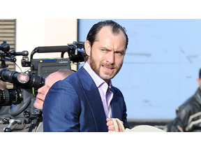 ジュード・ロウ、新作映画はM字ハゲ＆ひげ面で美貌を封印？ 画像