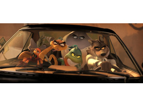 ドリームワークスのアニメ『バッドガイズ』が米国オープニング興収首位発進！『ファンタビ』は3位に陥落 画像